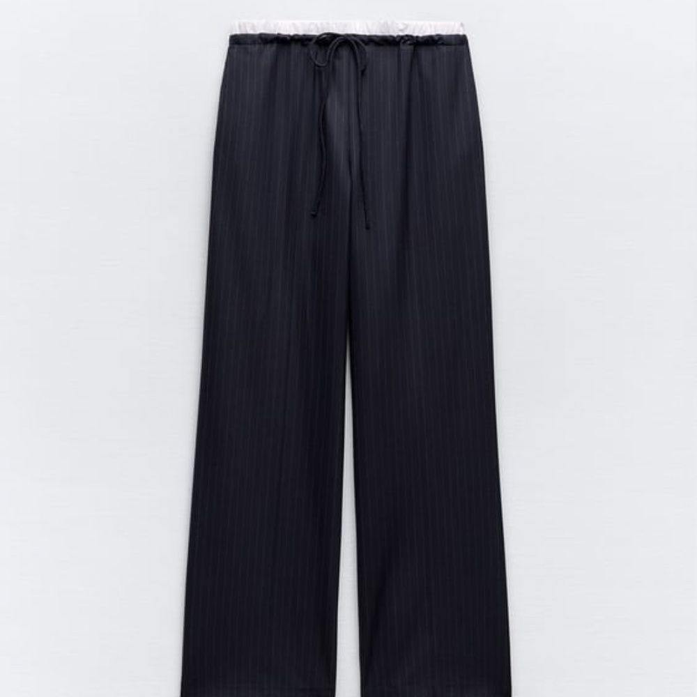 Zara Pinstripe Trousers
